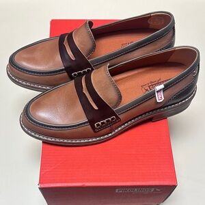 Pikolinos Aldaya Women’s Brown (Terracota)Leather Loafers